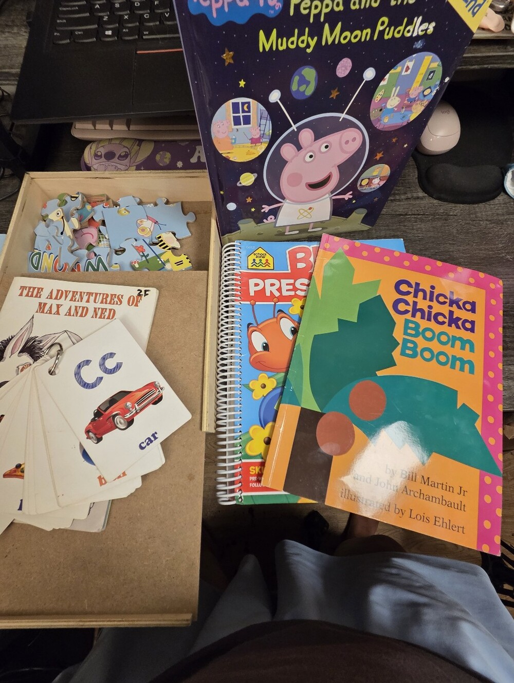 Childrens 6 Pc Preschool Learning Bundle Set
